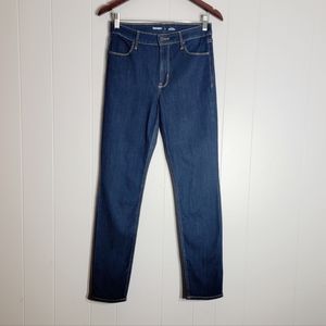 4/$20 Old Navy High Rise Straight Leg Jeans Dark Blue Size 4
